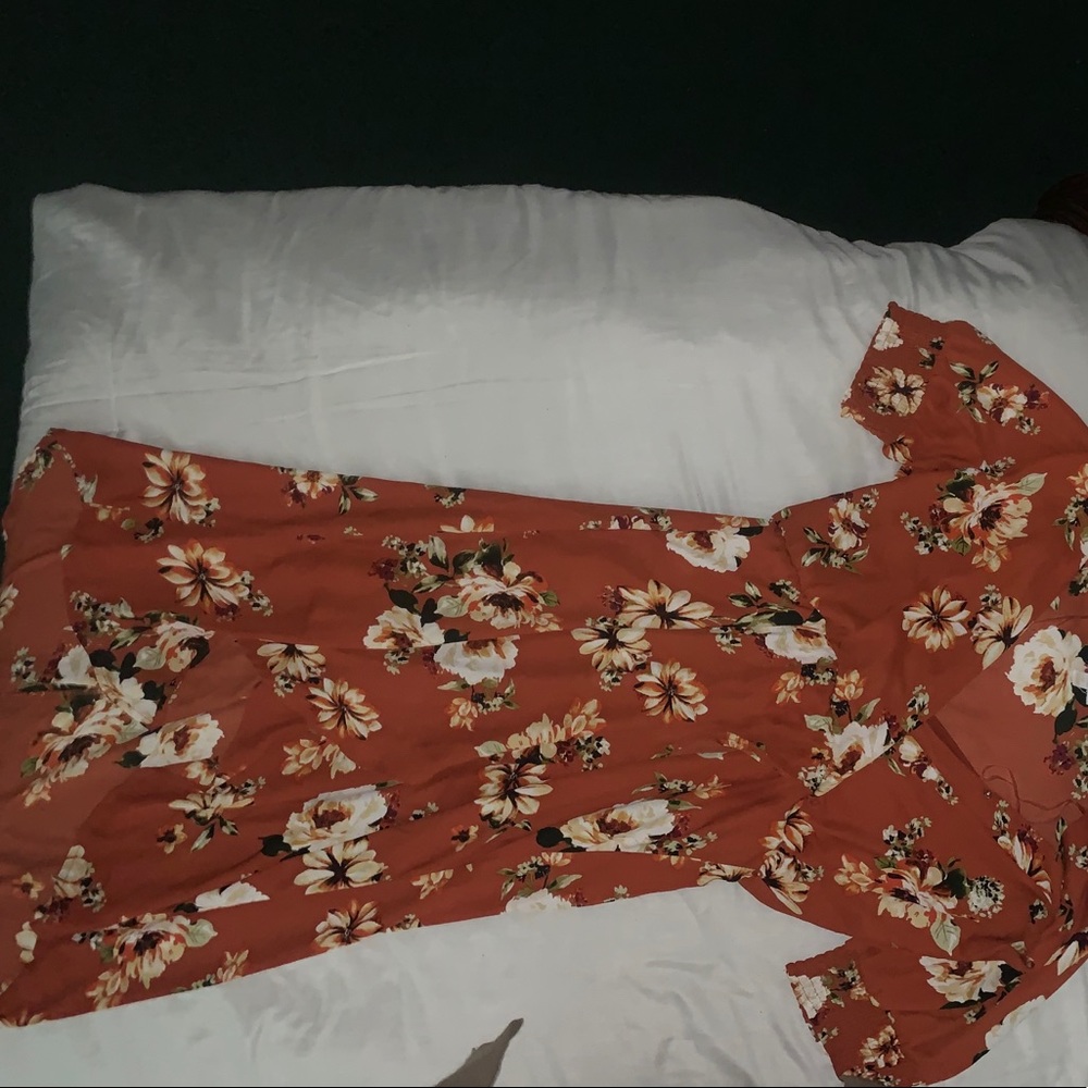 Charming Charlie’s floral dress